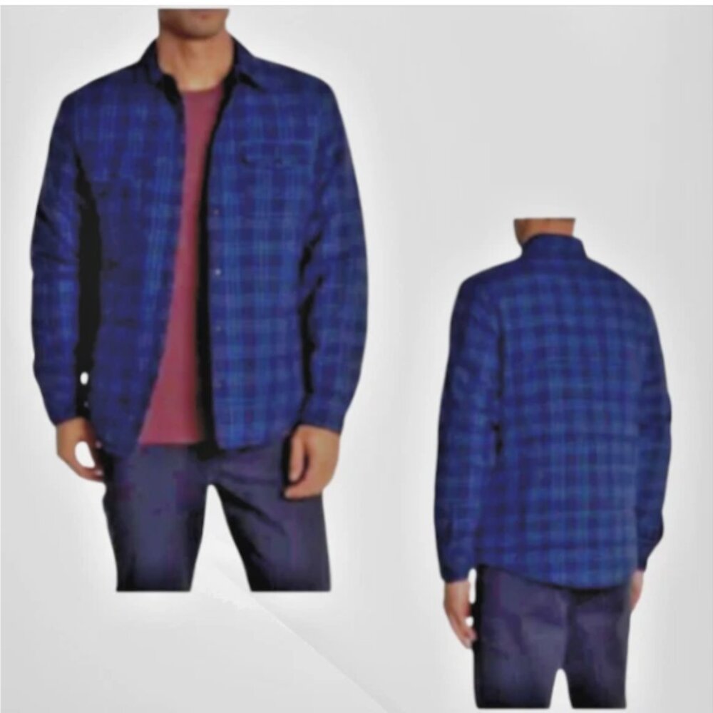 Slate & Stone Men's Quilted Shell Shirt  NWT Sz S